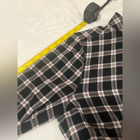 Beach Lunch Lounge Collection Size Small Button Down Flannel Pattern - Picture 9 of 9